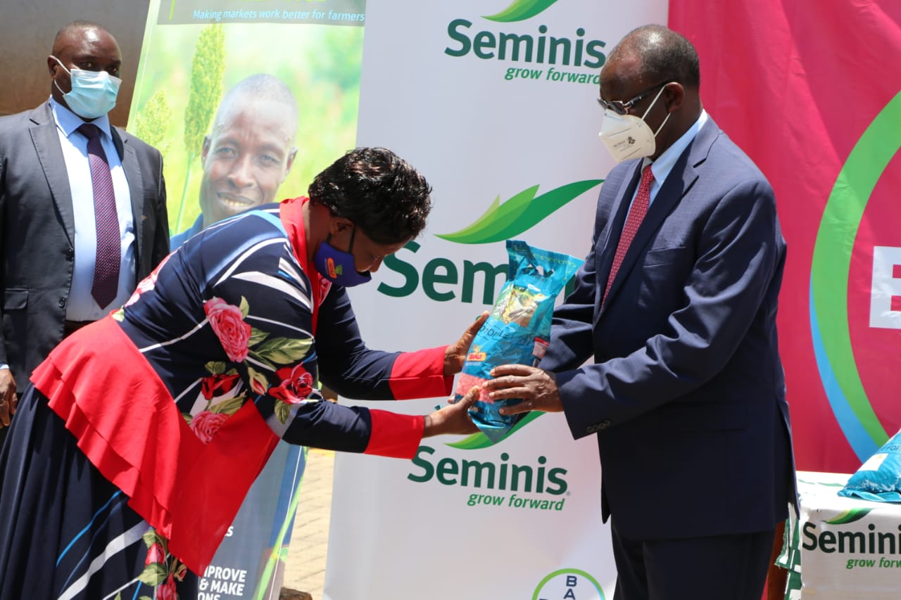 GOVERNOR FLAGS OFF SEED DISTRIBUTION TARGETING 25,000 FARMERS.